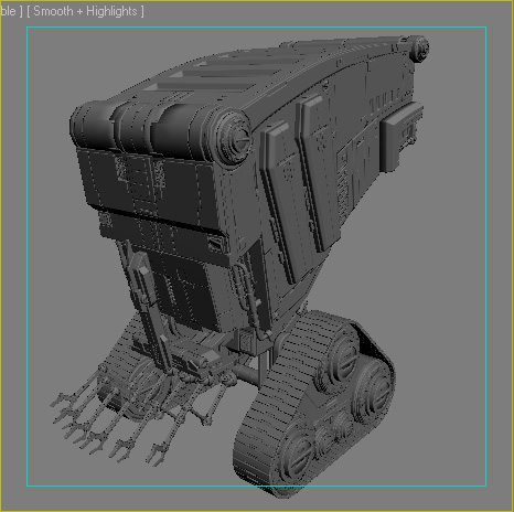 hi-poly robot